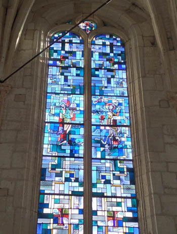 Le vitrail de Sainte-Geneviève